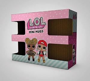 Набор мини кружек GBeye LOL Surprise Glitter Squad synthetic.ua - Фото 1
