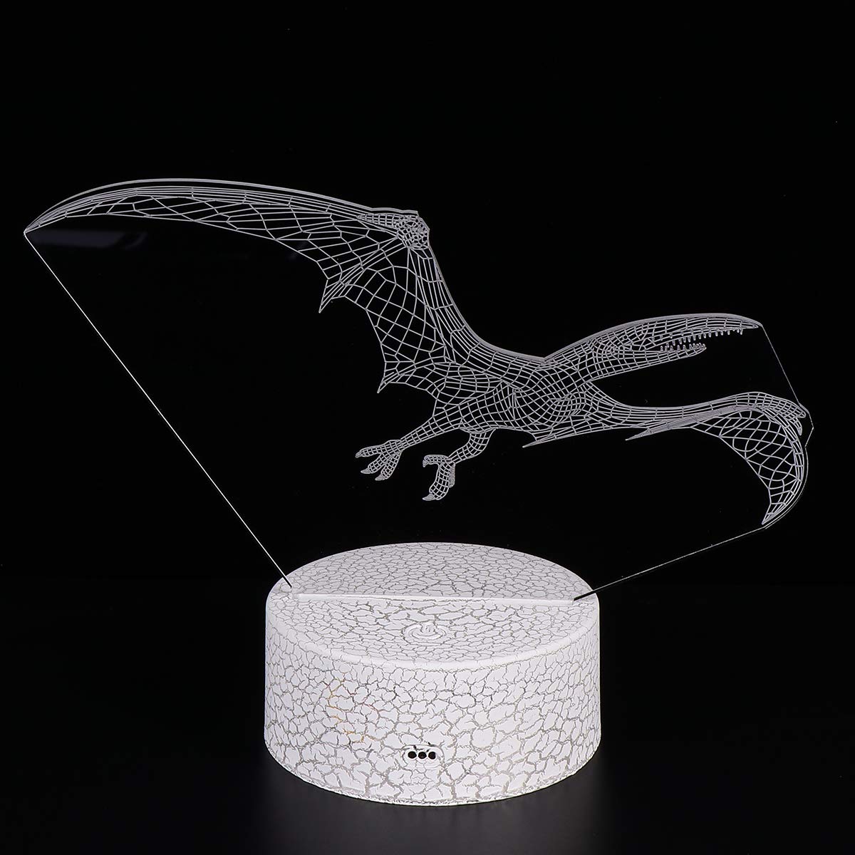 Лампа SOLUSTRE Night Light Board Cartoon Dinosaur з USB Remote Control, фото №3