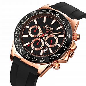 Годинник Skmei 9275RGBK Rose Gold-Black synthetic.ua - Фото 1