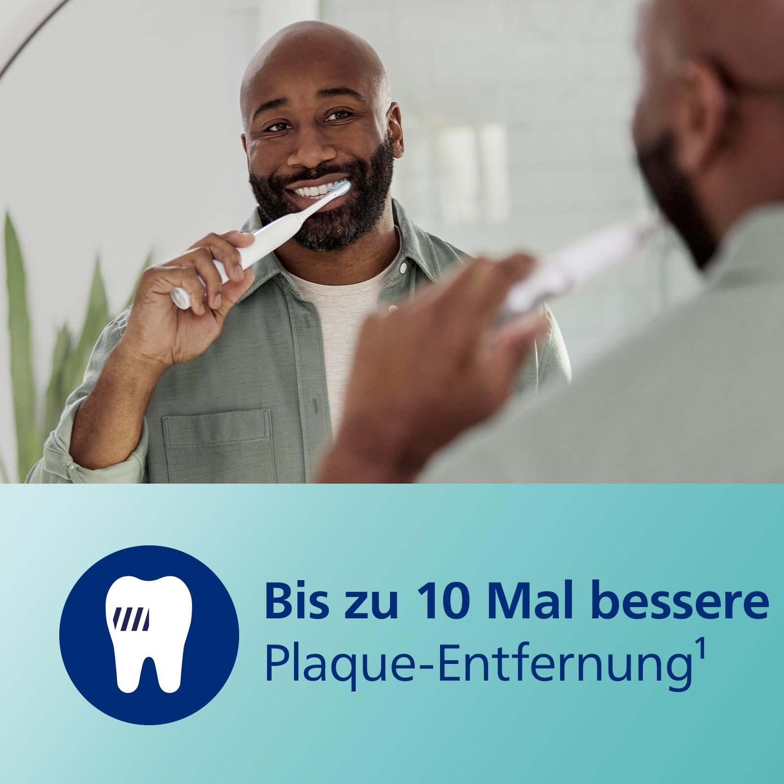 Зубная щетка электрическая Philips Sonicare DiamondClean 9000, Twin Pack, звуковая технология, датчик давления, 4 режима чистки, 3 уровня интенсивности, стакан для зарядки, Белый, фото №4