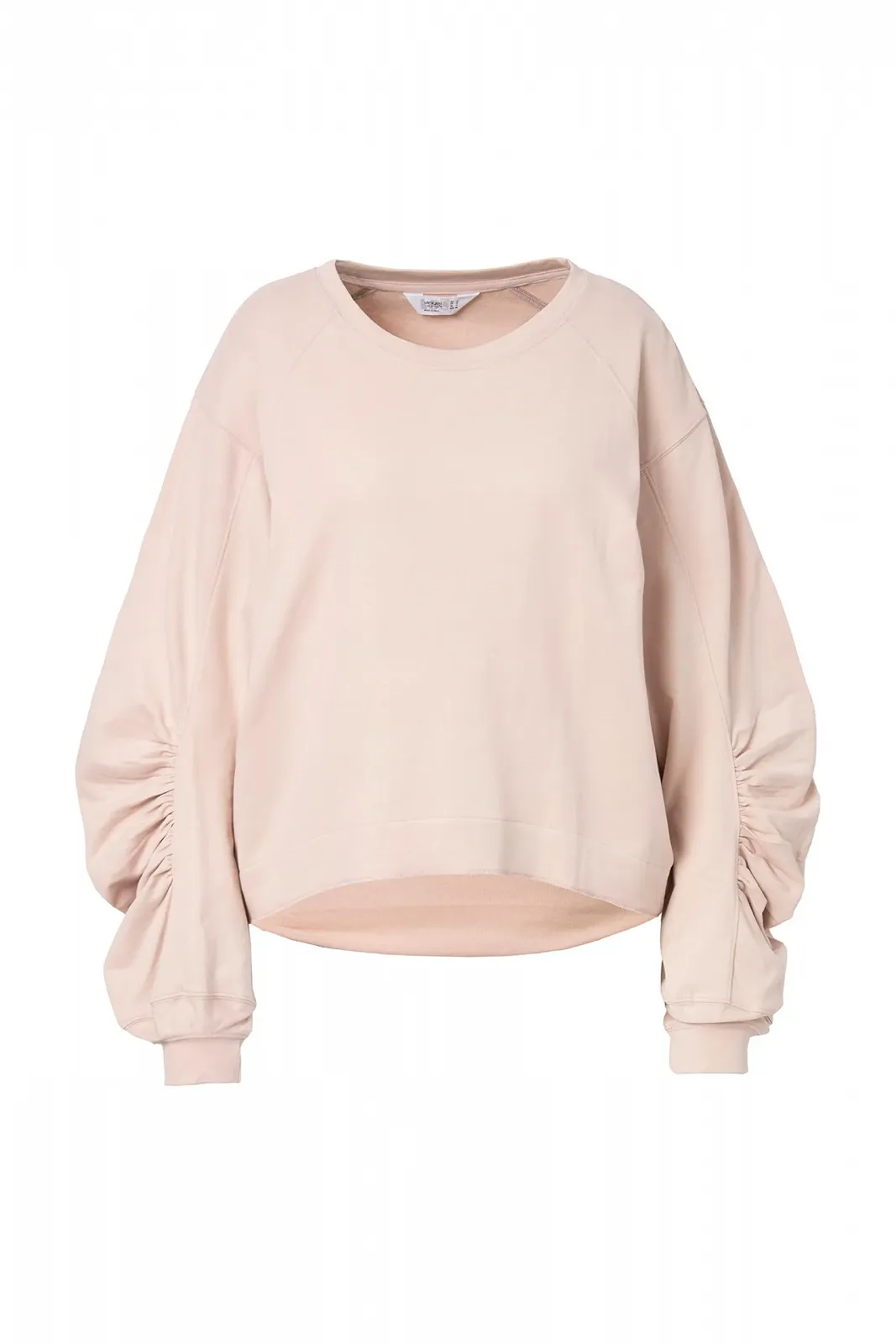 Женский Свитшот большого размера Angel of Style A-силуэта с оборками реглан с длинным рукавом 835670, фото №3