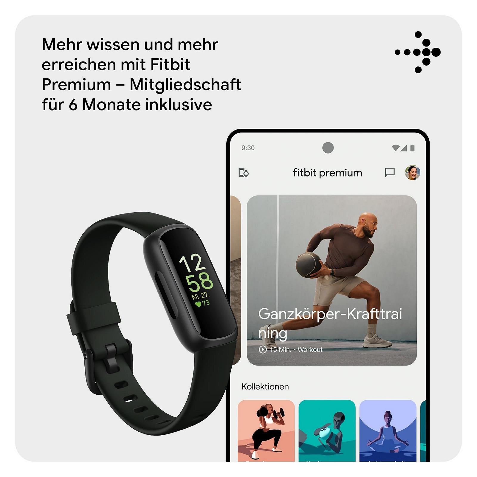 Фитнес-браслет Google Fitbit Inspire 3, монитор сердечного ритма, управление стрессом, анализ сна, до 10 дней работы от аккумулятора, совместим с Android/iOS, фото №8