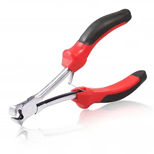 Длинногубцы SPEEDWOX 5.5" Мини торцевые кусачки TPR ручки для изготовления ювелирных изделий для труднодоступных узких мест - Фото 1