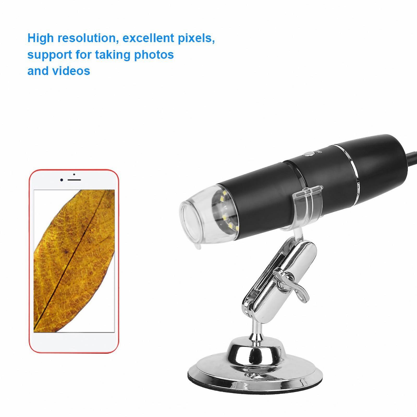 Цифровой микроскоп WiFi USB Industrial Microscope Camera Portable 1000x, фото №10