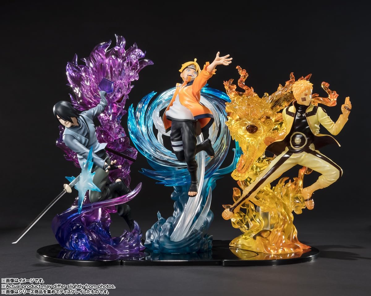 Фігурка Tamashii Nations Boruto: Naruto Next Generations Sasuke Uchiha Boruto Kizuna Relation, Bandai Spirits FiguartsZERO, фото №9