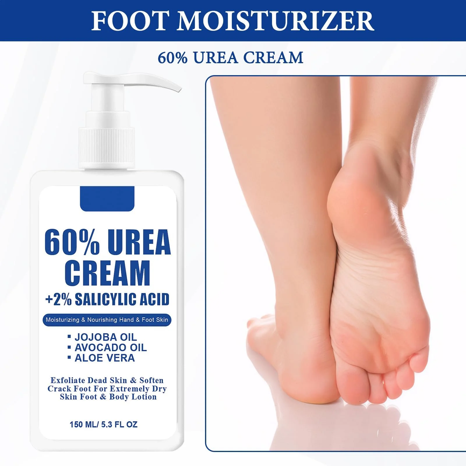 Крем для ног Repair Cream Urea 60% 150 ml, фото №2