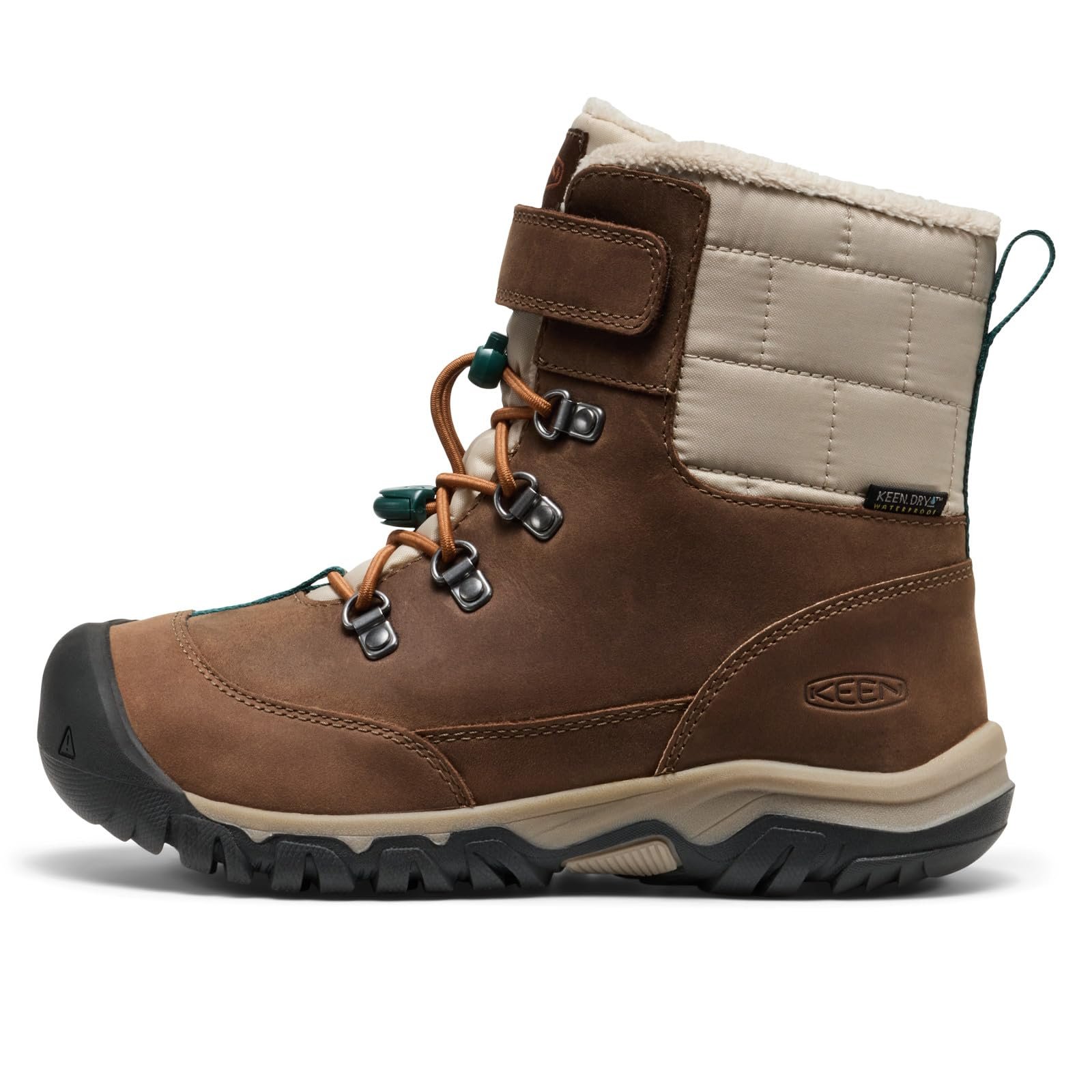 Ботинки для снега KEEN Kanibou Waterproof, унисекс, детские, фото №3
