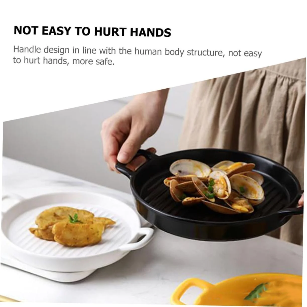 Форма для запекания Toyvian керамическая с ручками термостойкая, фото №8 Форма для запекания Toyvian керамическая с ручками термостойкая, фото №8