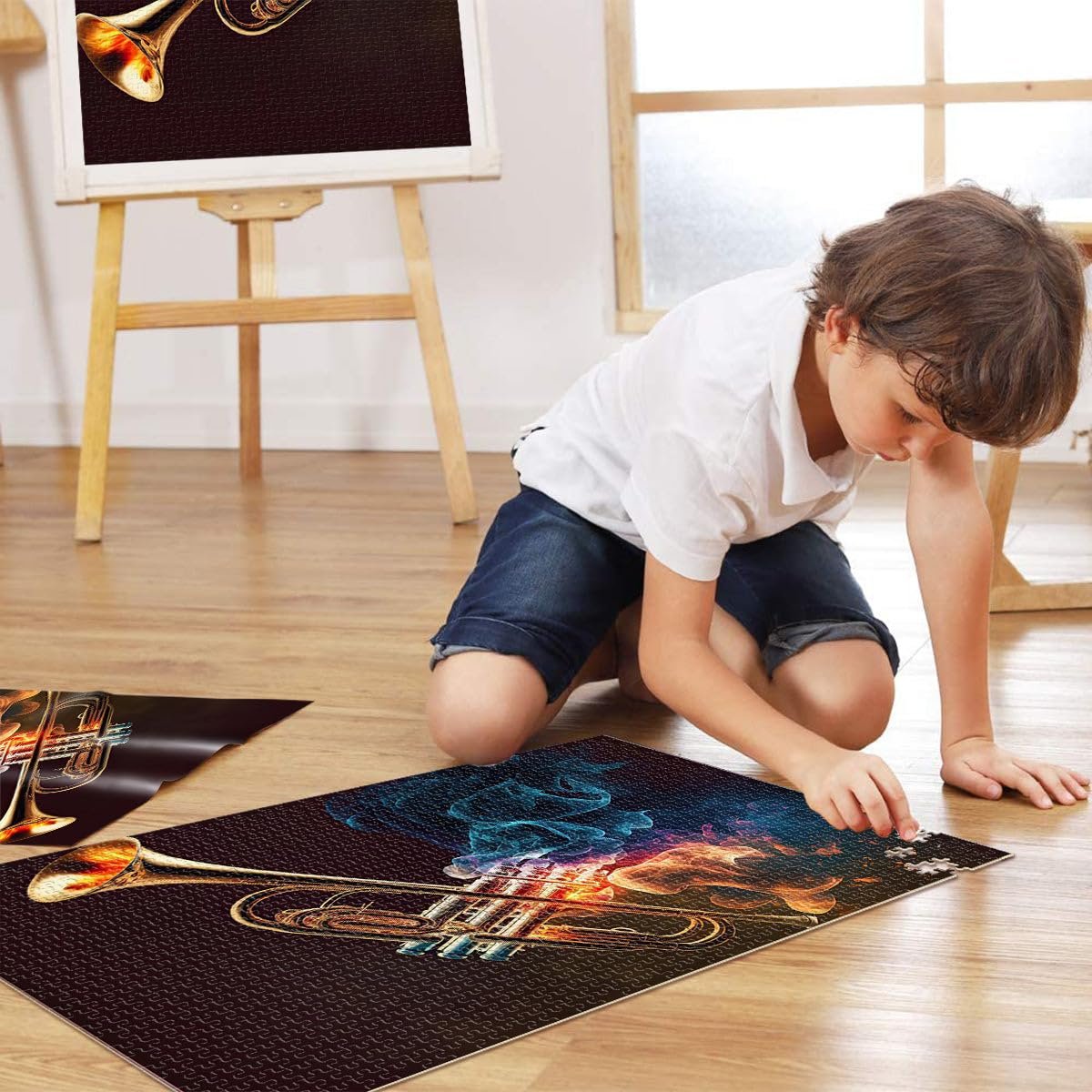 Пазл Труба 1000 элементов сложный цветной 75 x 50 см Подарочная упаковка, фото №2 Пазл Труба 1000 элементов сложный цветной 75 x 50 см Подарочная упаковка, фото №2