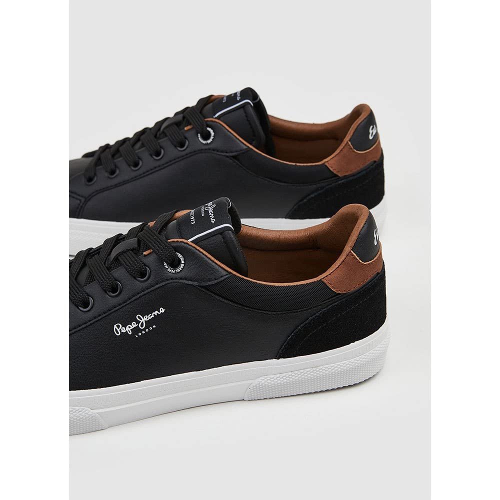 Кроссовки Pepe Jeans Court De Kenton кожаные синие, фото №6