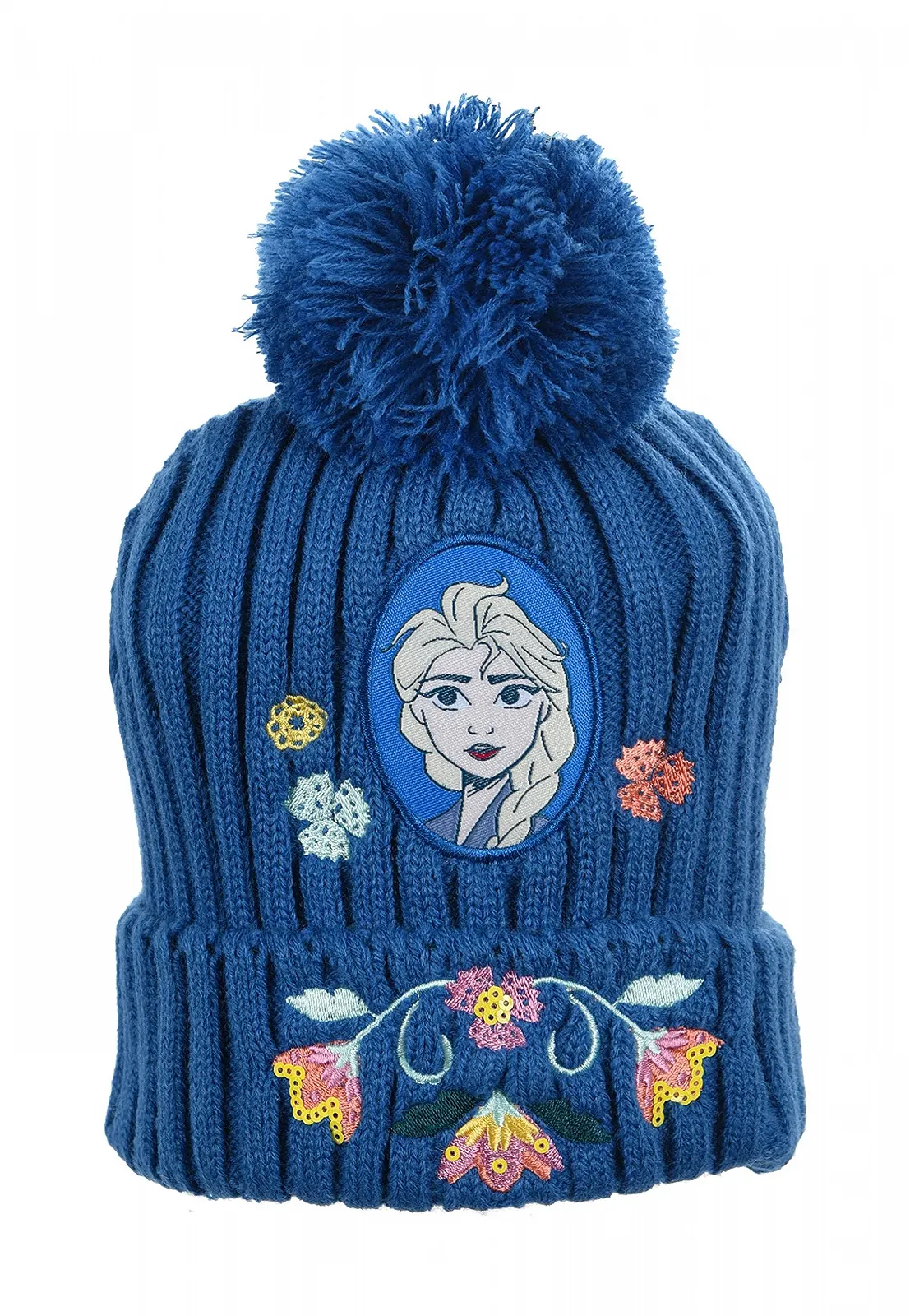 Шапка детская зимняя Sun City Frozen Elsa, синяя, фото №1 Шапка детская зимняя Sun City Frozen Elsa, синяя, фото №1