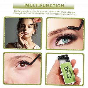 Крем DRESSOOS 3 Sätze для бровей натуральный и водостойкий гель-текстура synthetic.ua - Фото 1