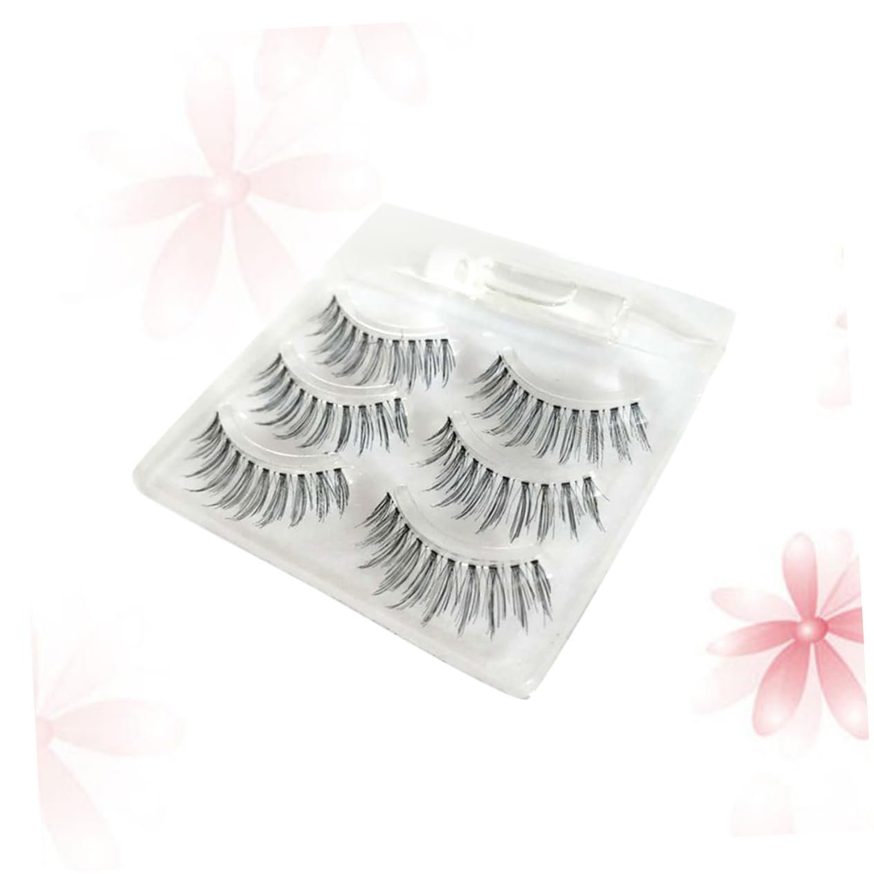 Штучні Вії Набір 9 пар Клей Набір для Нарощування натуральний Макіяж, фото №3