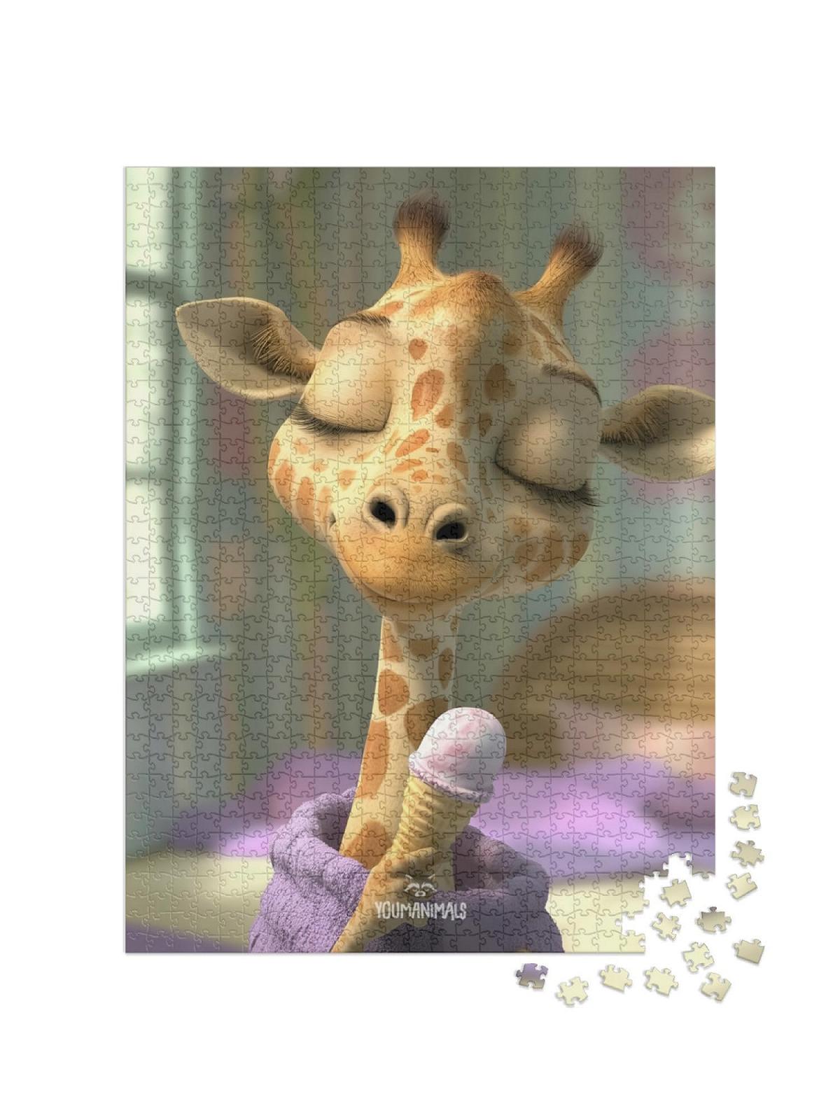 Пазл puzzleYOU Youmanimals Paula 1000 деталей, фото №2