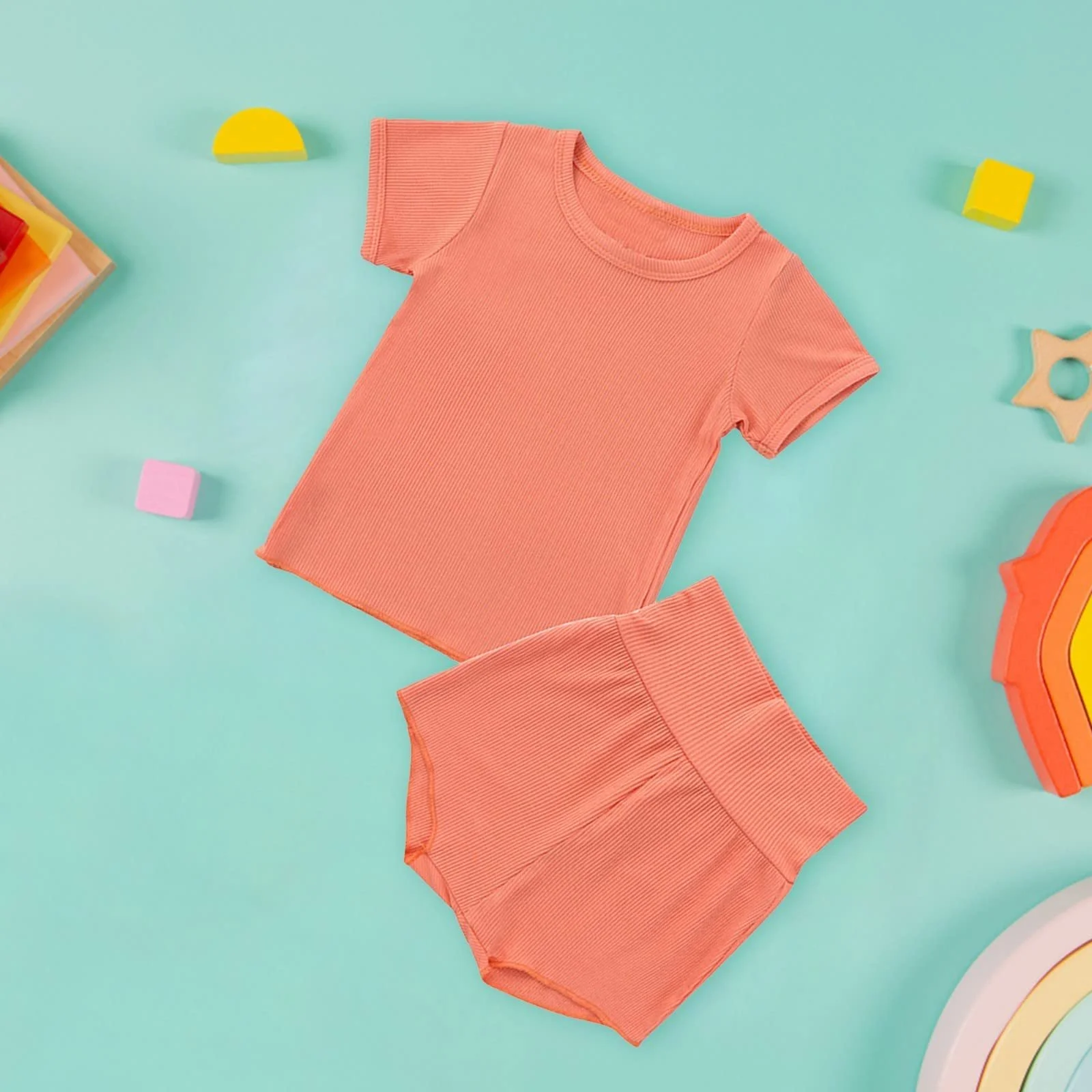 Піжама для малюків Satin Піжама для дівчат Топи та довгі штани, фото №3