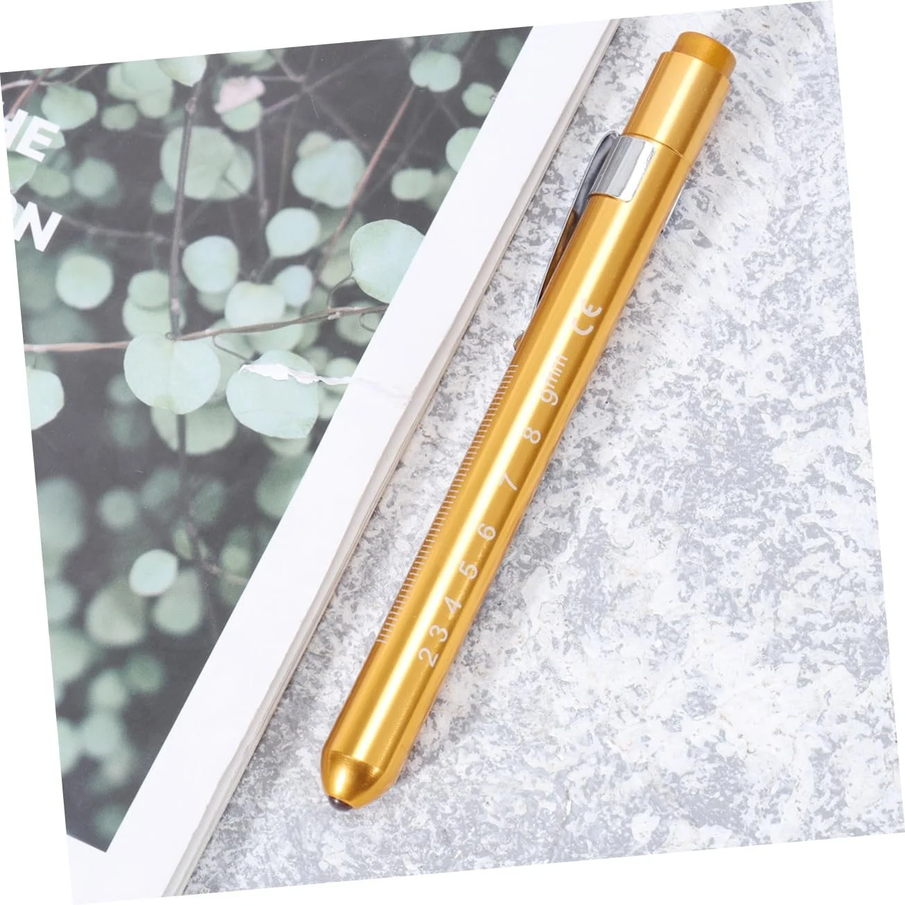 Фонарик OSALADI с клипсой Желтый для крепления и отсоединения Портативный, фото №4