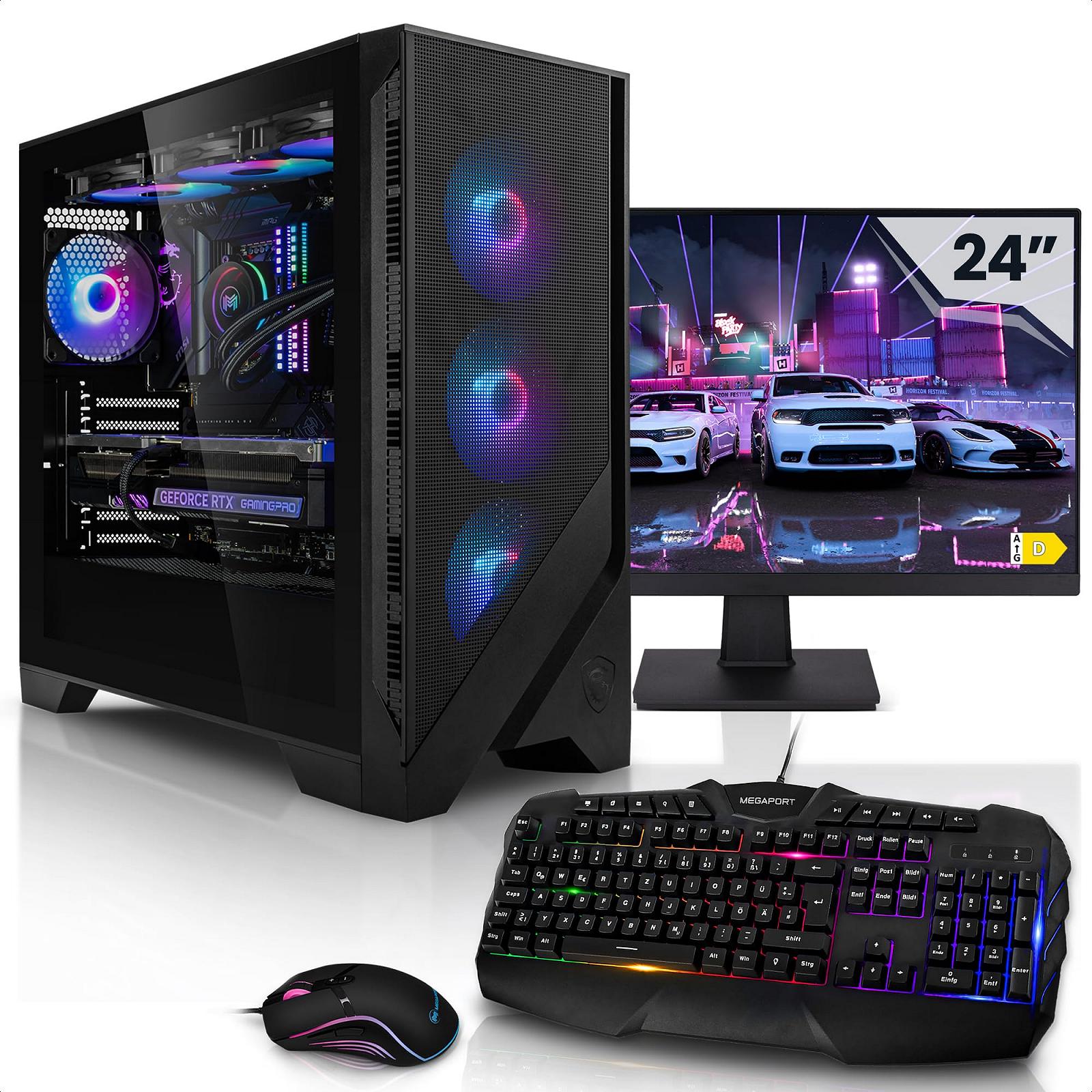 Комп'ютер Megaport Gaming AMD Ryzen 5 1600X 6x4.00 ГГц Turbo Nvidia GeForce GTX 1060 6GB 250GB SSD 1000GB HDD 16GB RAM Windows 10, фото №1