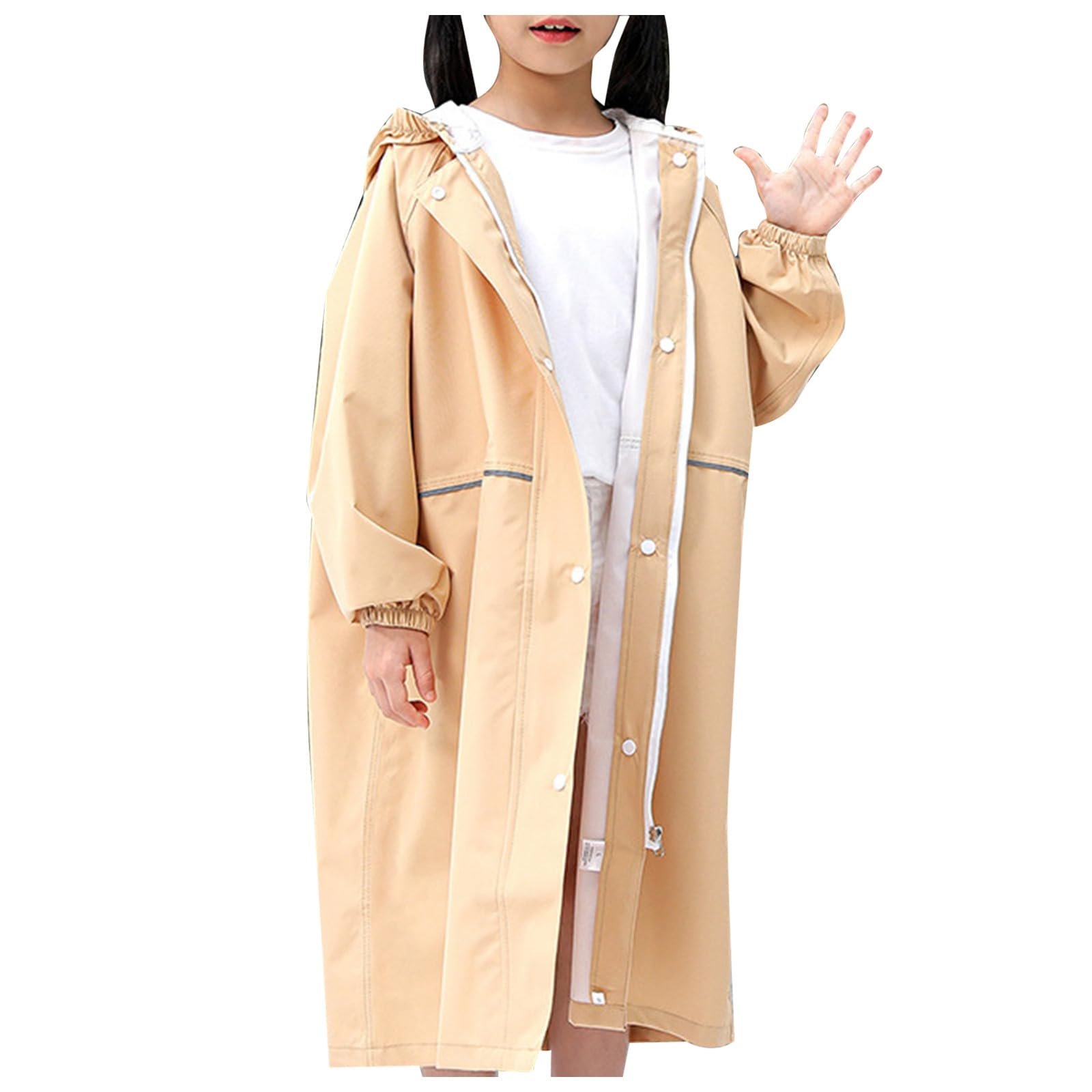 Легкая детская дождевая куртка Многоразовый высококачественный водонепроницаемый унисекс дождевик-пончо для детей для активного отдыха, модный, ветрозащитный, легкий и прочный, фото №1 Легкая детская дождевая куртка Многоразовый высококачественный водонепроницаемый унисекс дождевик-пончо для детей для активного отдыха, модный, ветрозащитный, легкий и прочный, фото №1