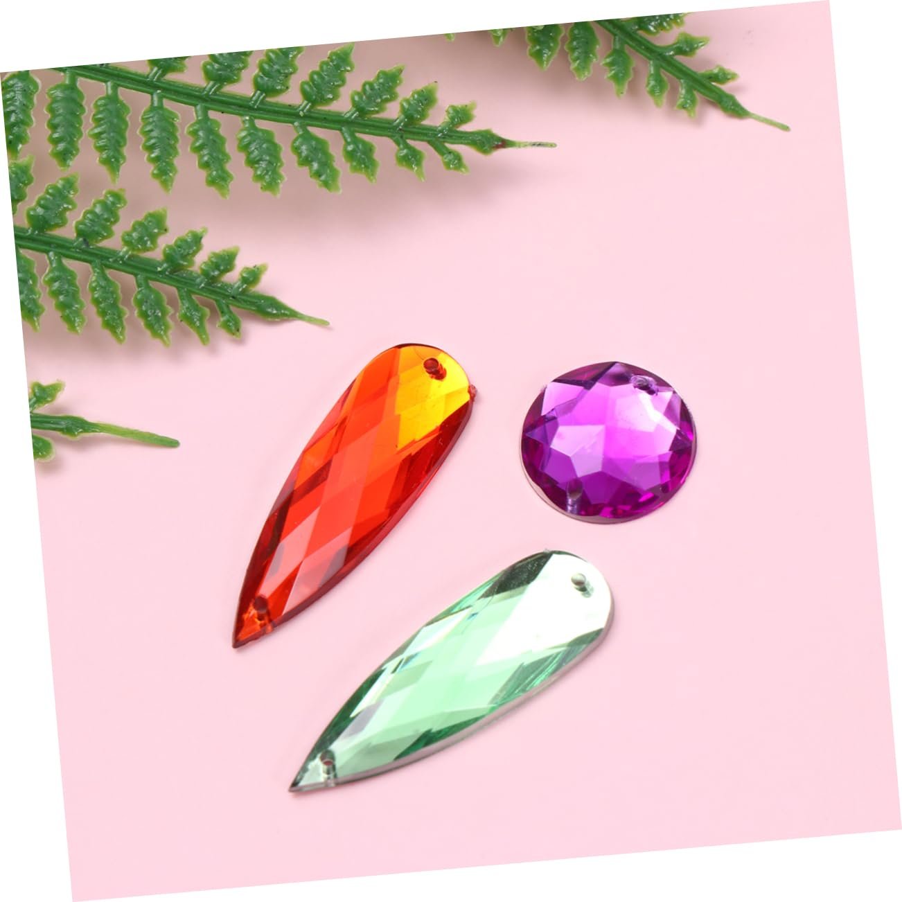 Прикраса Стрази Скло AB Кристал 3D Круглий, фото №2