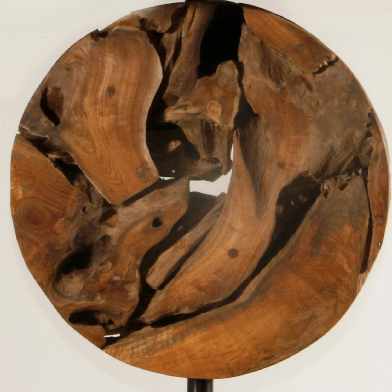 Настільна лампа Bressmer Globe Teak Solid Driftwood Бежевий, фото №3