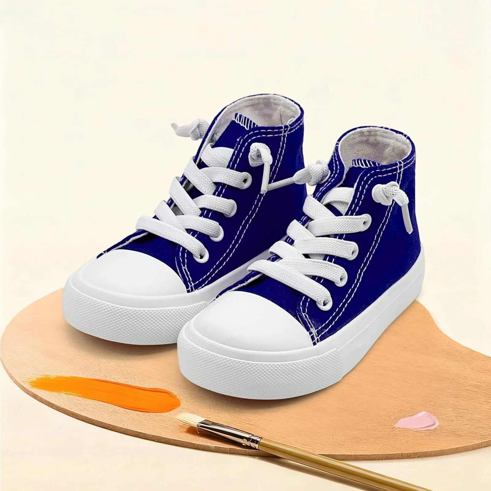 Дитячі високі кеди і дівчаток, повсякденне легке спортивне полотняне, фото №6