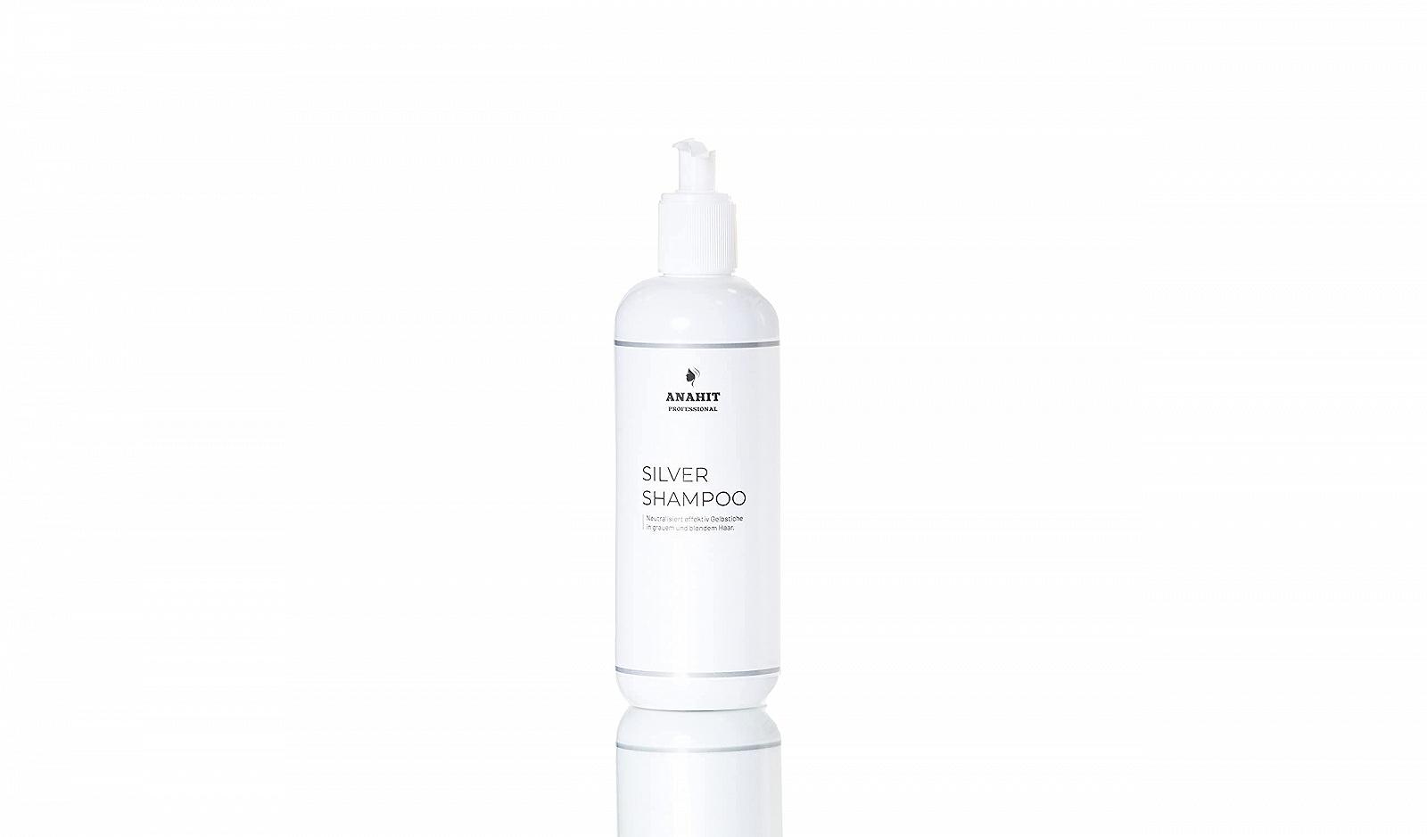 Шампунь Silver Anahit Professional Фиолетовый Шампунь для Серебристых Волос Radiant Blonde Grey White Hair Care Анти-желтый эффект 500 мл, фото №5