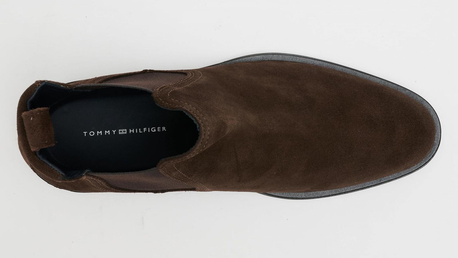 Челсі Tommy Hilfiger Core Rwb Hilfiger Suede Коричневий, фото №3