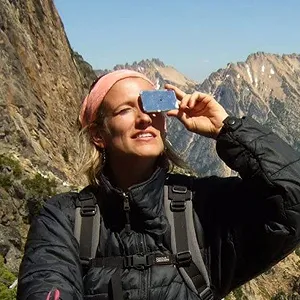 Сигнальне дзеркало Ristyur світловідбиваюче зі свистком та шнурком synthetic.ua - Фото 1