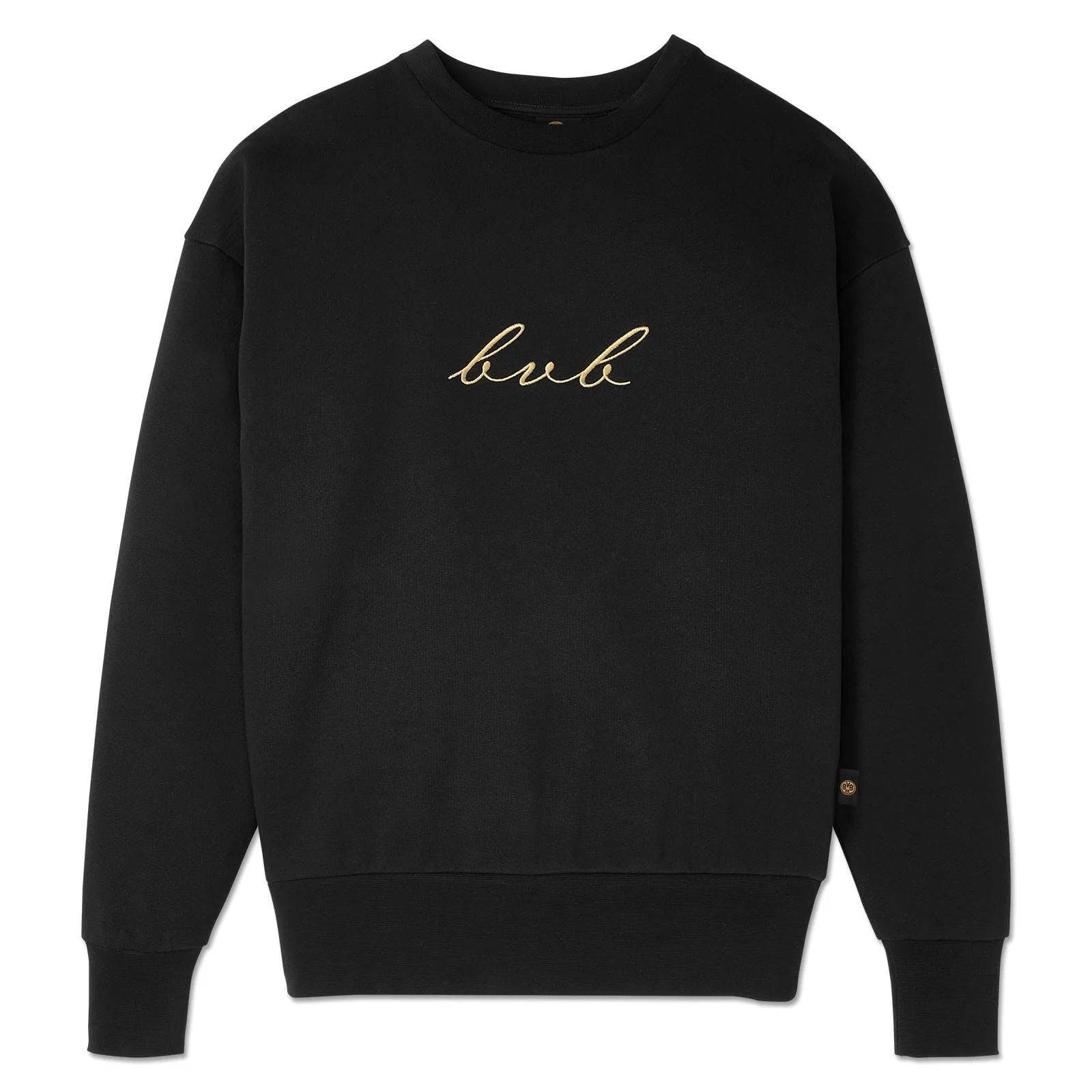 Женский спортивный свитшот Borussia Dortmund BVB Gold Crew Neck Черный, фото №1