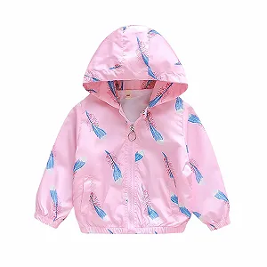 Куртка Softshell Sfwqoifou Детская Легкая для Девочек - Фото 1