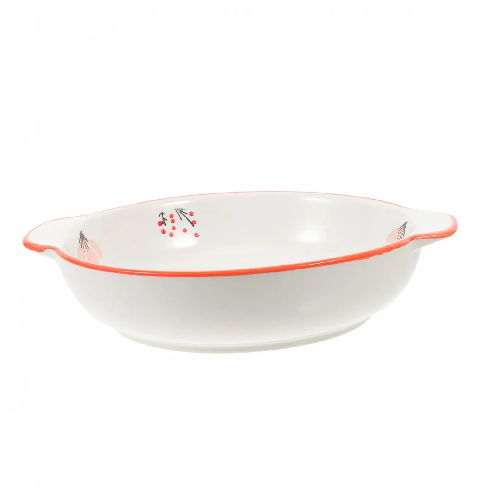 Форма для запекания керамическая тарелка миска для аэрофритюрницы, фото №1 Форма для запекания керамическая тарелка миска для аэрофритюрницы, фото №1