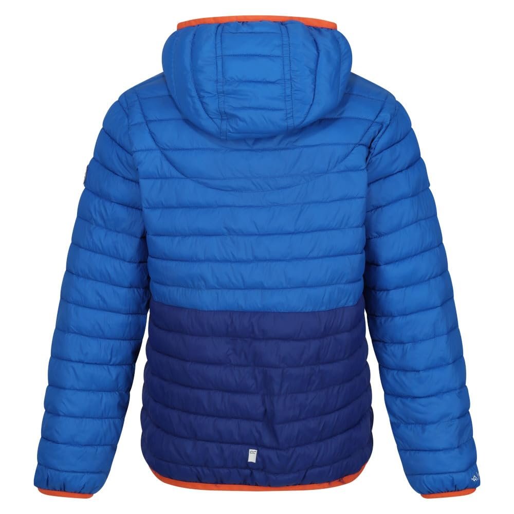 Куртка Regatta Hillpack II Упаковываемая стеганая с капюшоном для мальчиков, фото №4