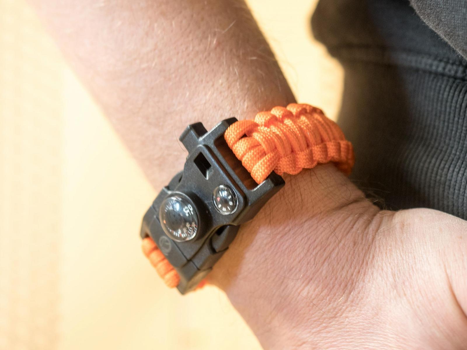 Браслет Paracord Steinbock7 Matterhorn 16-в-1, багатофункціональний, фото №2