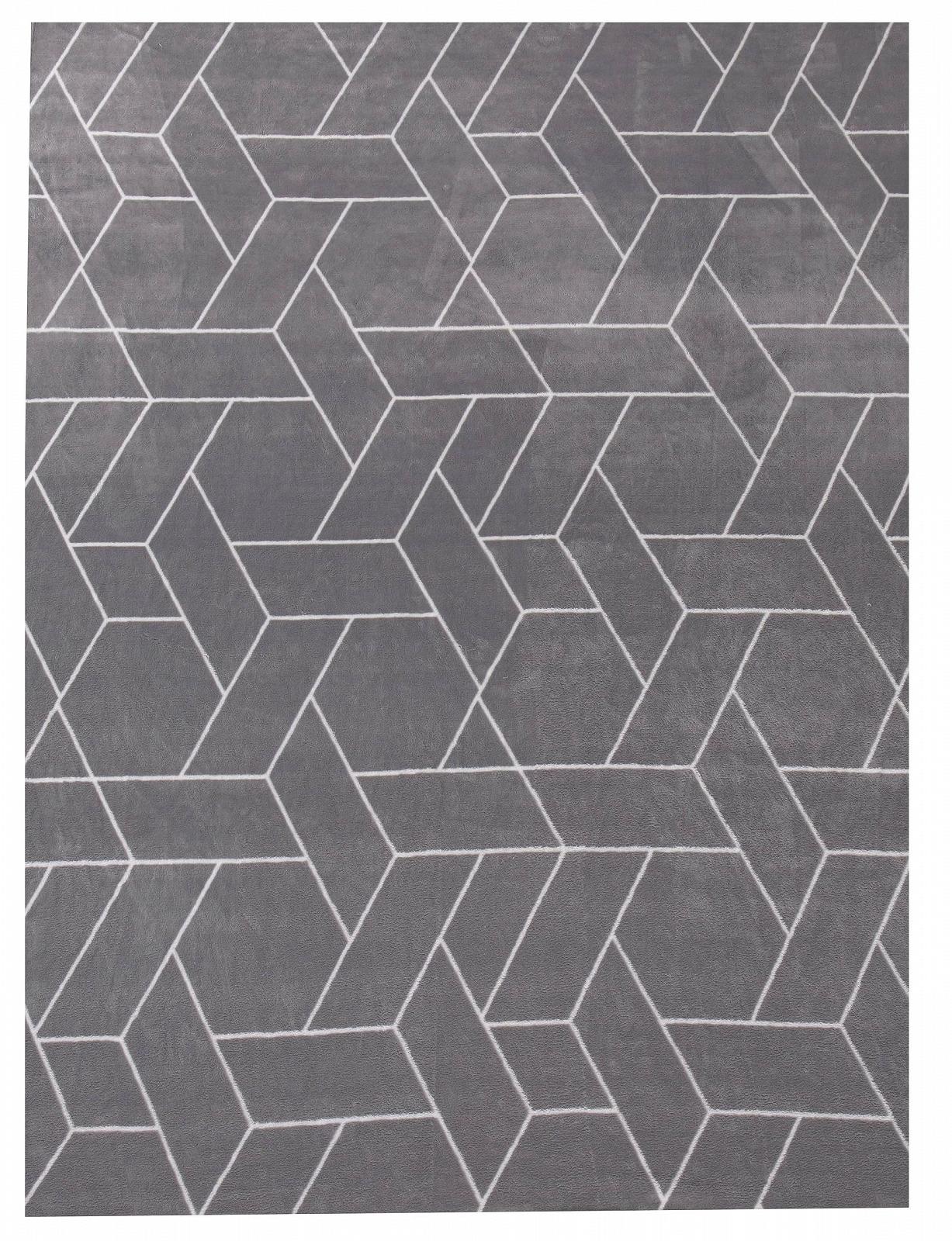 Покривало-Покривало one-home Геометричний Сірий Пухнастий Теплий М'який Флісовий 220 x 240 см, фото №3 Покривало-Покривало one-home Геометричний Сірий Пухнастий Теплий М'який Флісовий 220 x 240 см, фото №3