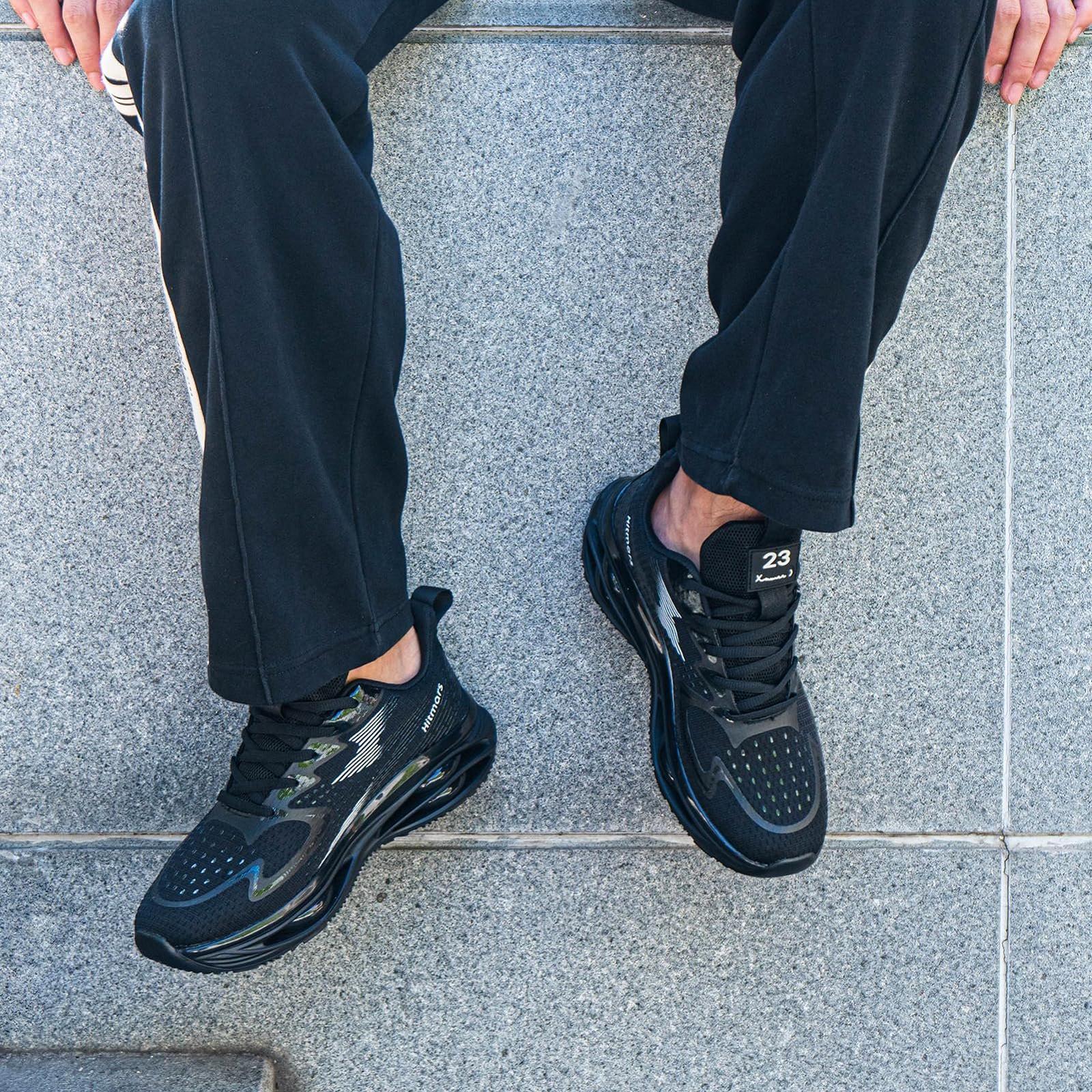 Кросівки Hitmars Спортивні Легкі Чорний EU 36-47, фото №6 Кросівки Hitmars Спортивні Легкі Чорний EU 36-47, фото №6