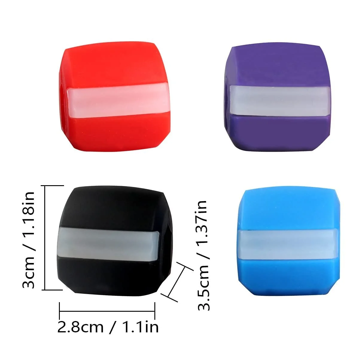 Тренажер для щелепи Quesuc, 4 шт, фото №2