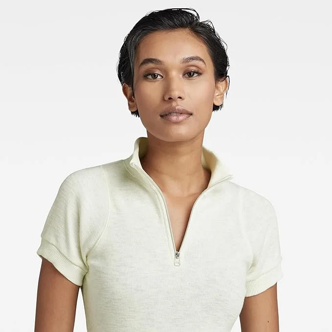 Женский топ G-Star RAW Cycling Ultra Slim Zip Top - L, фото №5