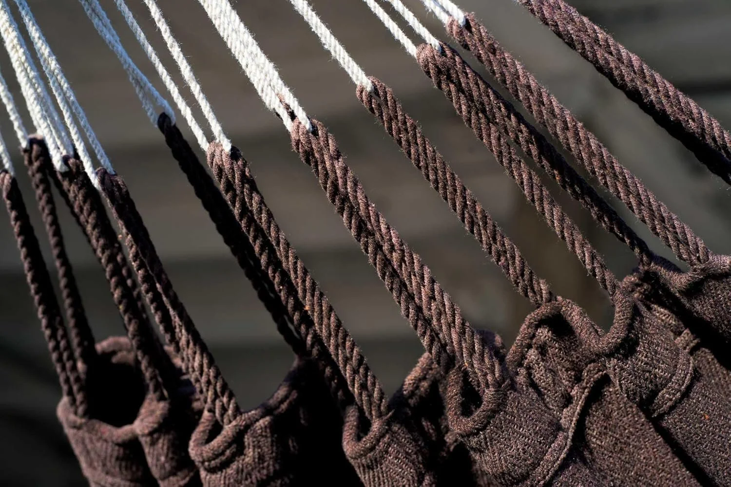 Гамак Potenza з рамою Tytan для 2 осіб, 100% бавовна, Medellin Double, 230 x 160 см, 200 кг, Рама 350 кг, Coffee, фото №4