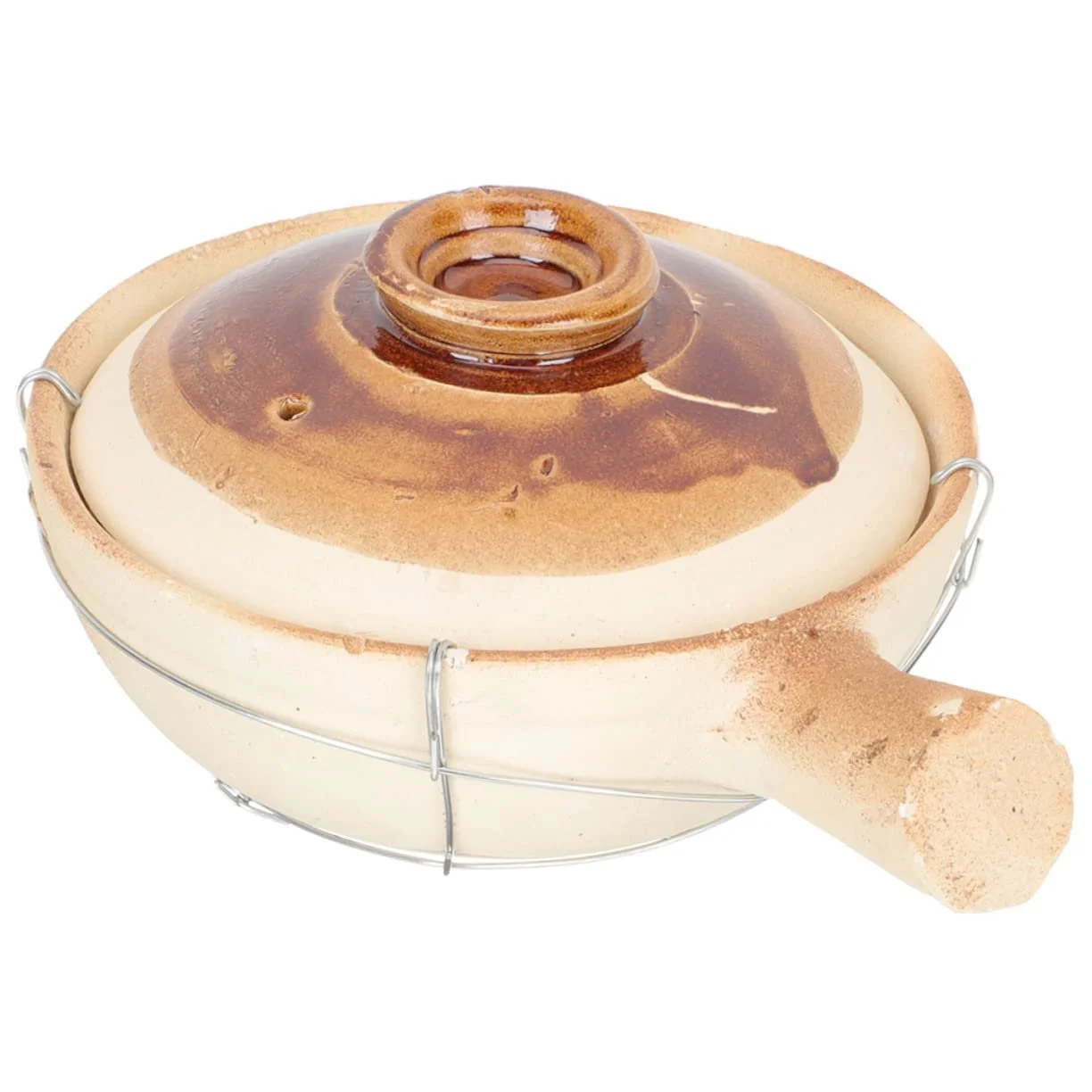 Кастрюля-сотейник керамическая термостойкая, фото №1