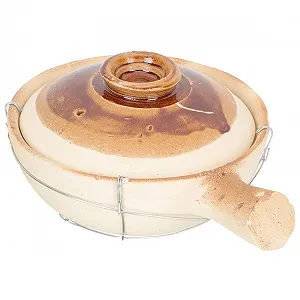 Кастрюля-сотейник керамическая термостойкая - Фото 1