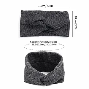 Пов'язка на голову VEGCOO Жіноча Зимова Широка synthetic.ua - Фото 1