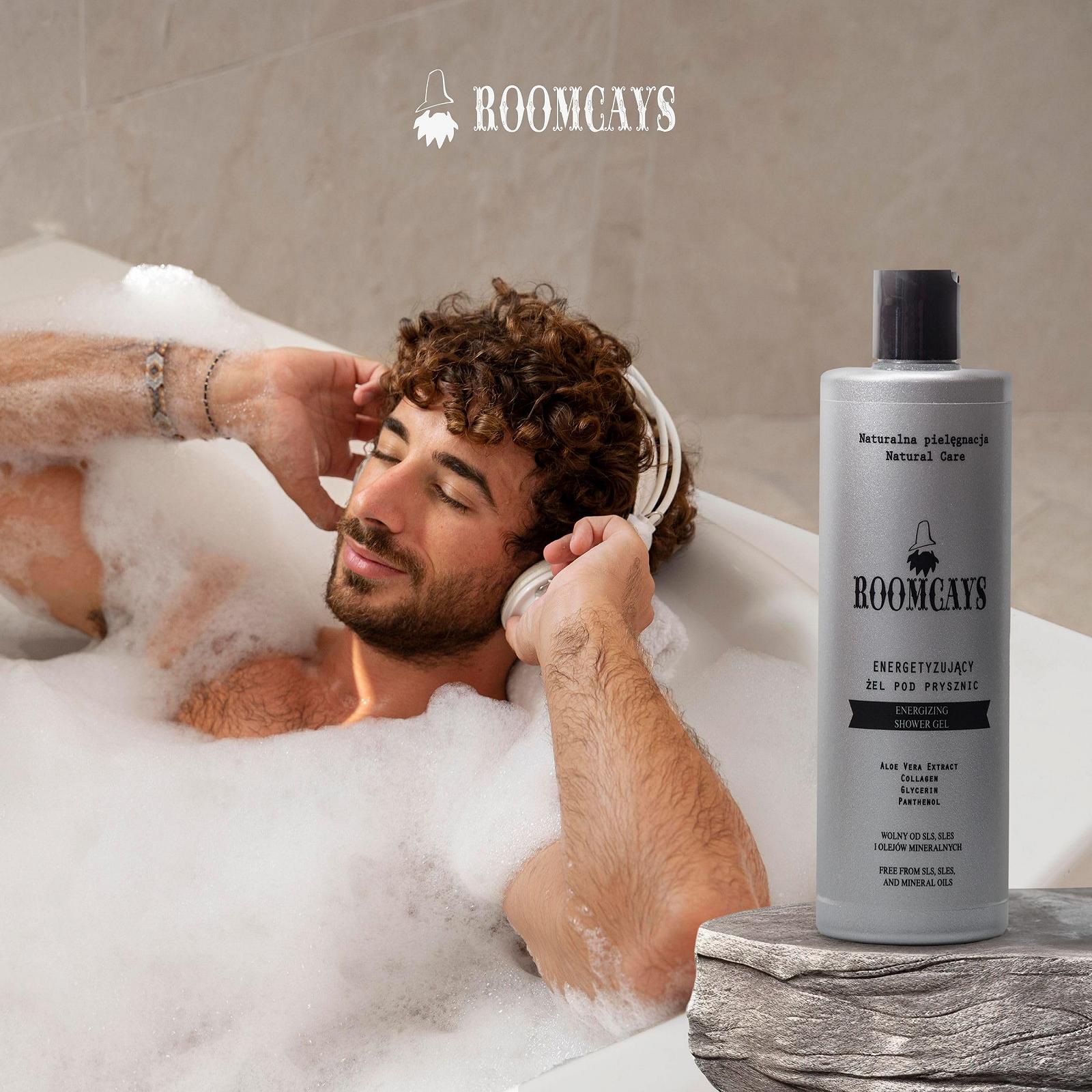 Гель для душу чоловічий з екстрактом алое вера та колагеном без SLS 400 мл, фото №7