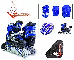 Комплект Роликов Scale Sport. Blue (размер 34-37) - Фото 1