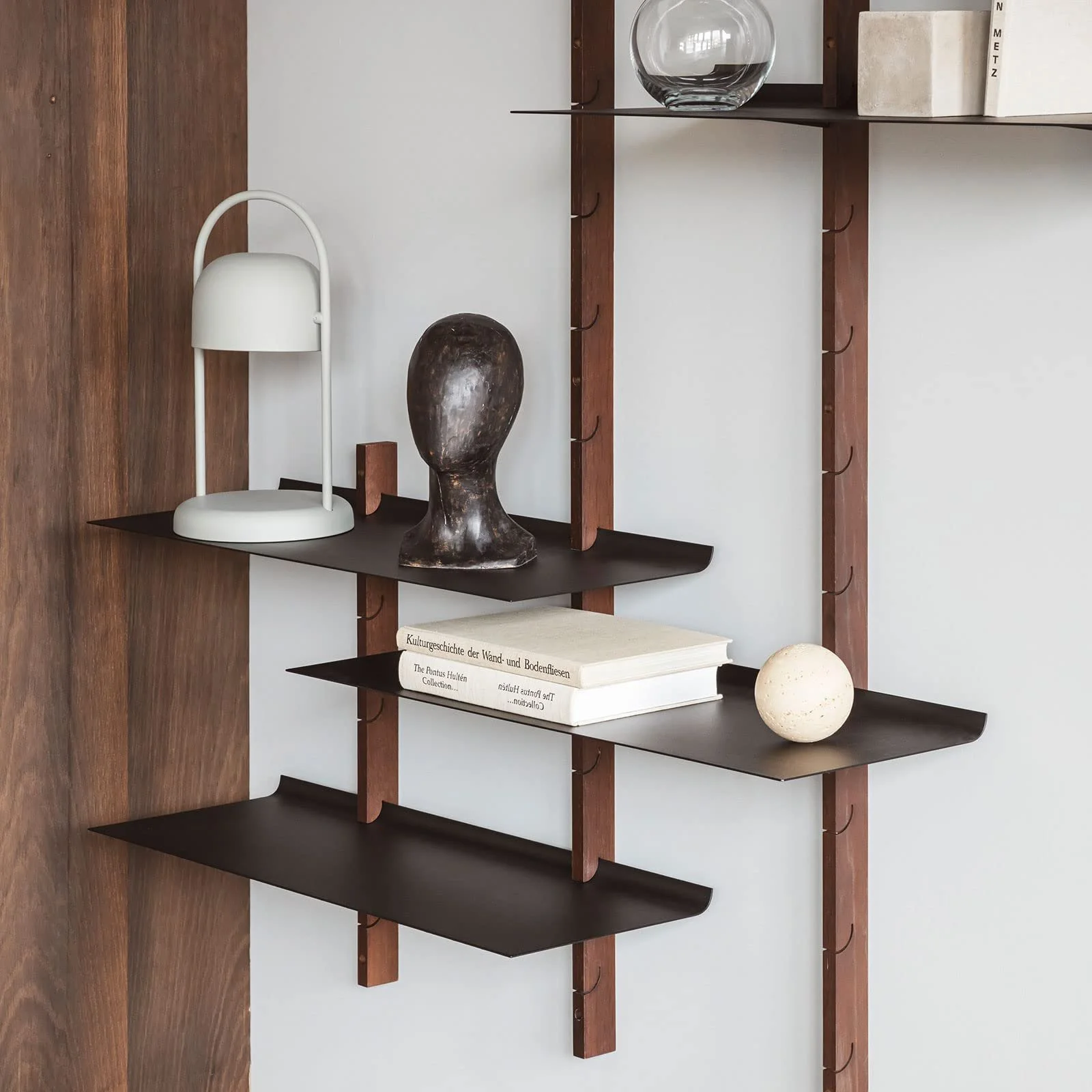 Настільна лампа Quay біла з порошковим покриттям В x Ø 40 x 16 см регульований плафон, фото №5