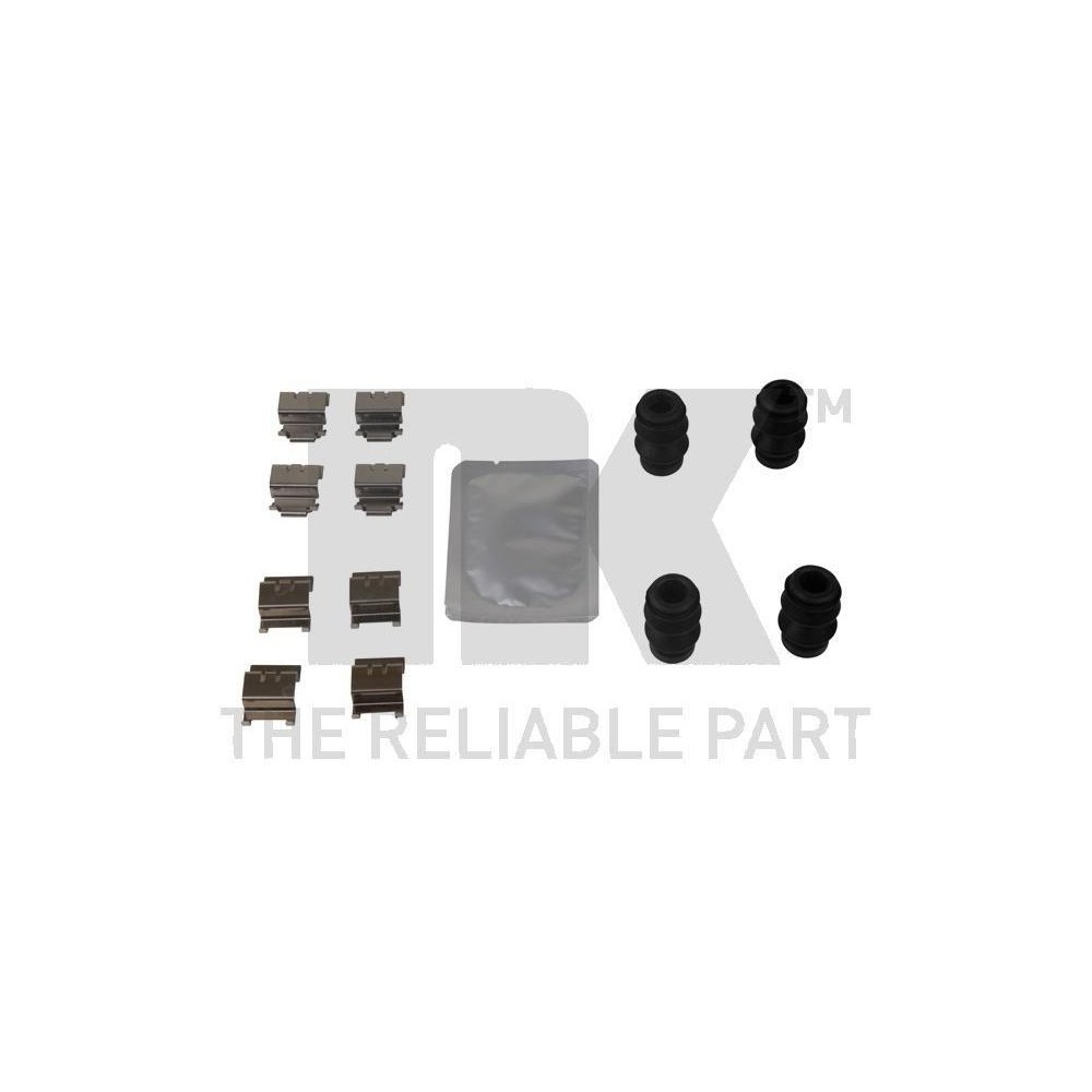 Комплект аксессуаров, тормозные колодки дисковые NK 79451874 для DAIHATSU TOYOTA LEXUS, фото №1