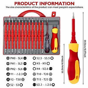 Набір діелектричних викруток 26-в-1 з боксом для зберігання synthetic.ua - Фото 1
