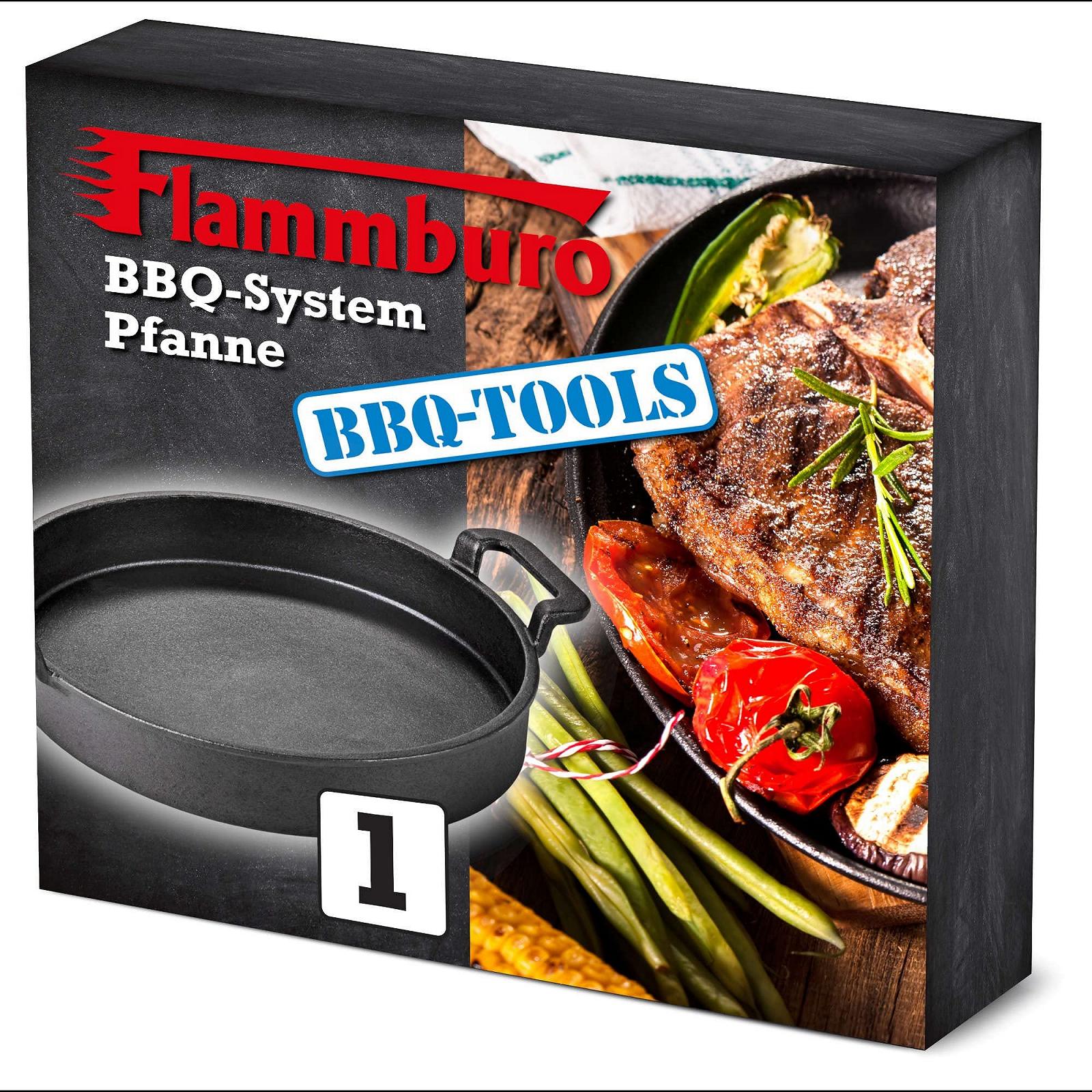 Пательня FLAMMBURO для системи BBQ, чавунна з порцеляновим емальованим покриттям, діаметр 30 см, фото №7