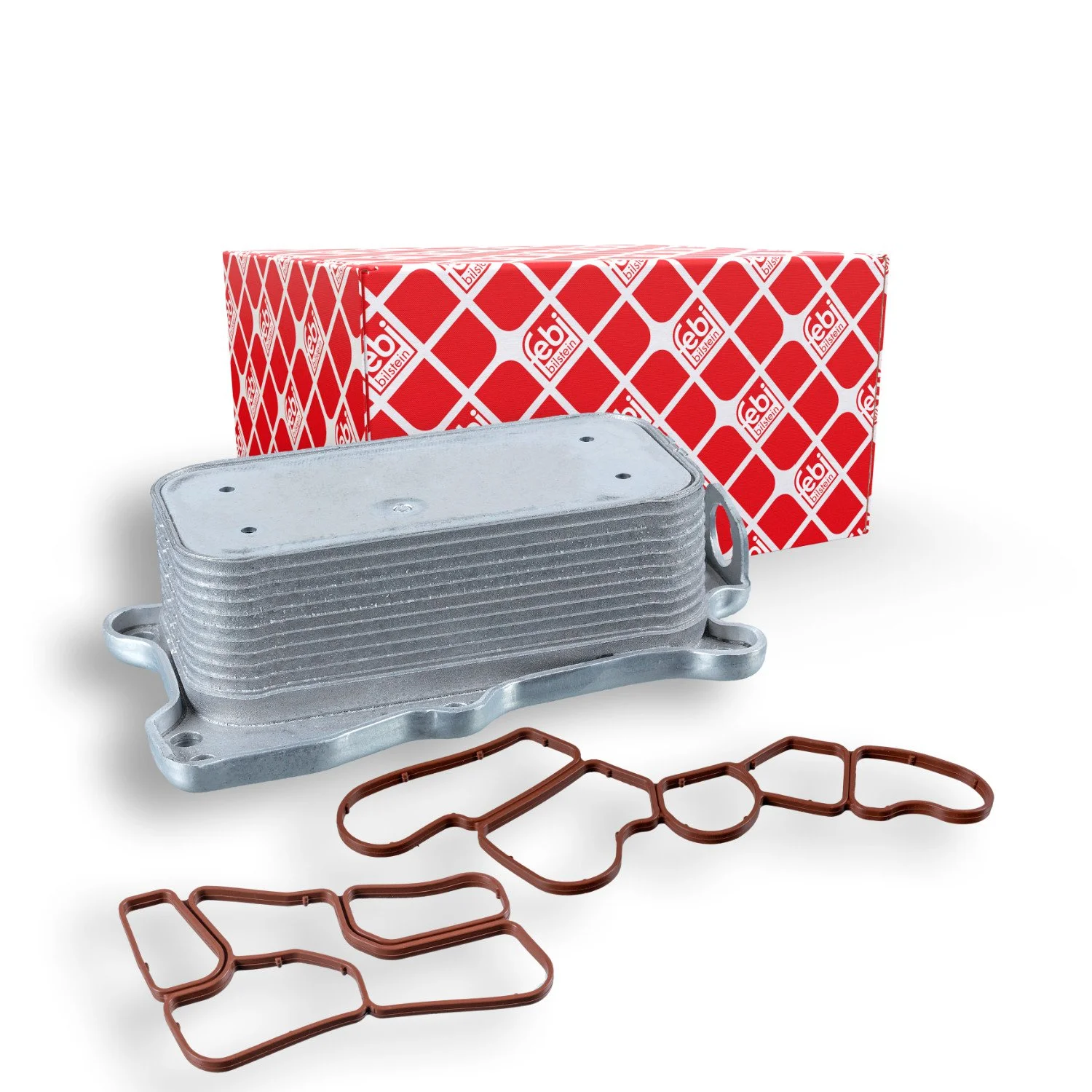 Масляний радіатор двигуна FEBI BILSTEIN 101082 для MERCEDES-BENZ, фото №1 Масляний радіатор двигуна FEBI BILSTEIN 101082 для MERCEDES-BENZ, фото №1