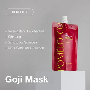 Маска для волос Pomélo+Co. 99.8% Natural Anti Frizz GOJI GORGEOUS / 100 мл synthetic.ua - Фото 1