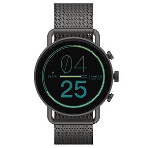 Смарт-часы SKAGEN 6-го поколения с сенсорным экраном, динамиком, измерением пульса, NFC, уведомлениями смартфона и Alexa | Встроенный - Фото 1